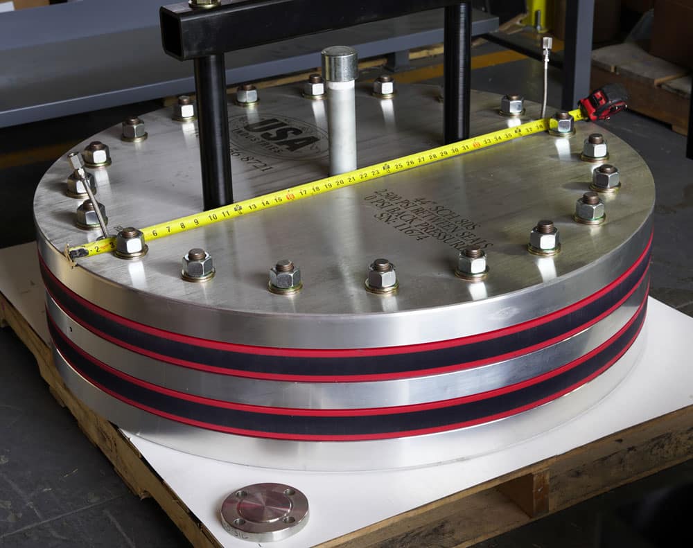 USA Industries Custom 44" Double Block and Bleed Isolation Plug Photo Two