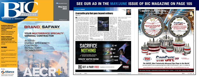 GripSafe®ST in BIC Magazine