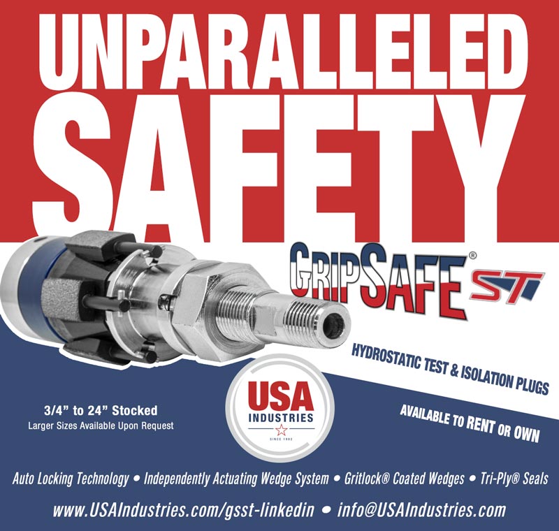 USA Industries Unparalleled Safetry Red White blue NEW LOGO