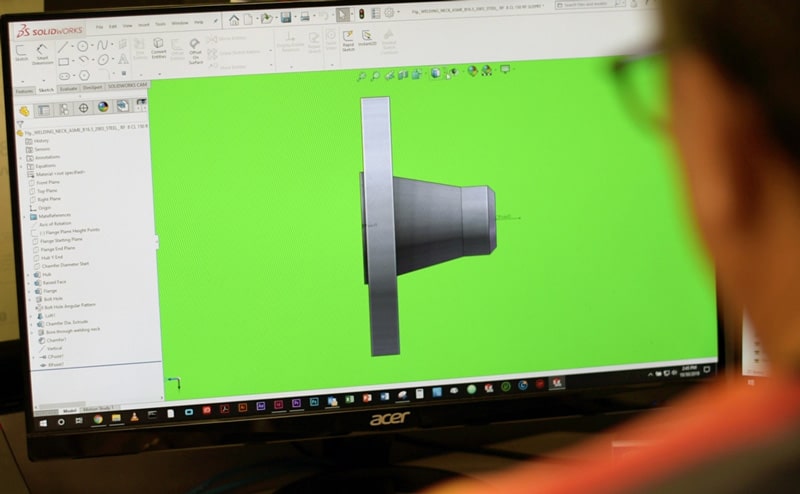 SolidWorks 3D CAD model by USA Industries engineering