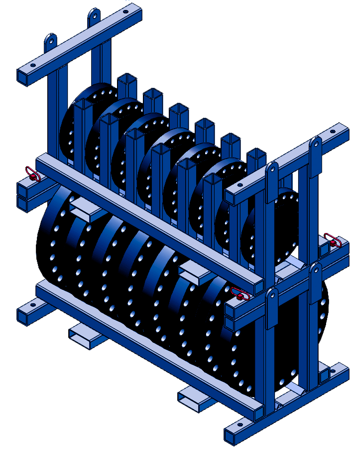 Blind Flange Racks | Located in Texas and Louisiana