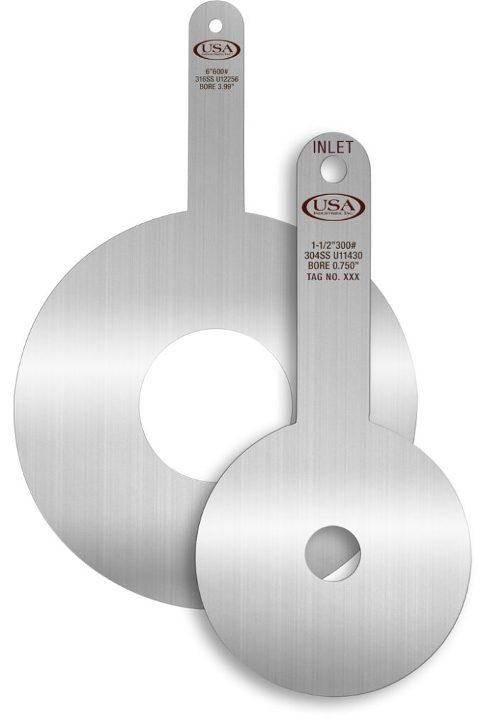 USA Industries Series 520 Paddle Type Orifice Plates Hero Image