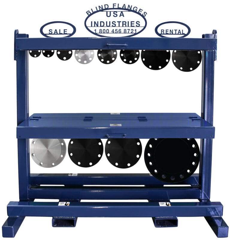 USA Industries EZ Lock Blind Flange Rack™ Hero Image