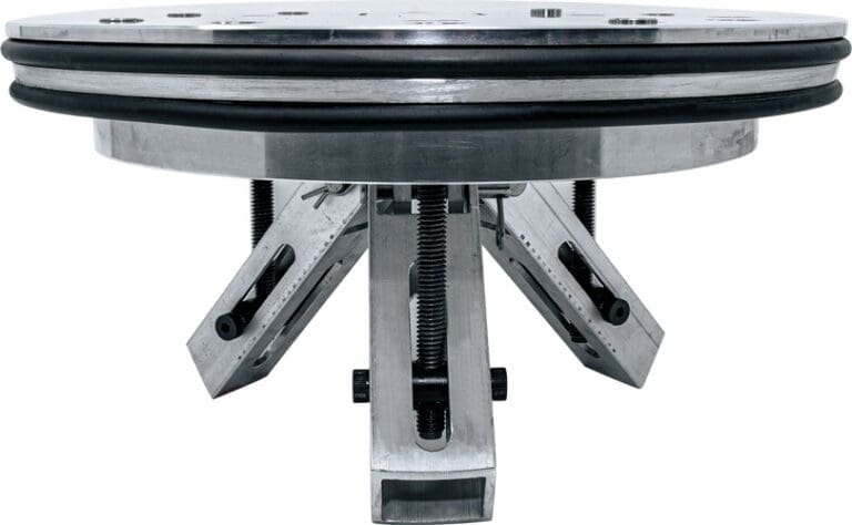 USA Industries Enviroshield Manhole Cover with Base Locking Mechanism Side View Hero Image