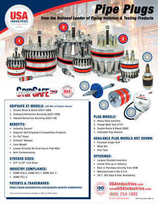 Pipe Schedule Chart Pipe Plug Solutions Downloads