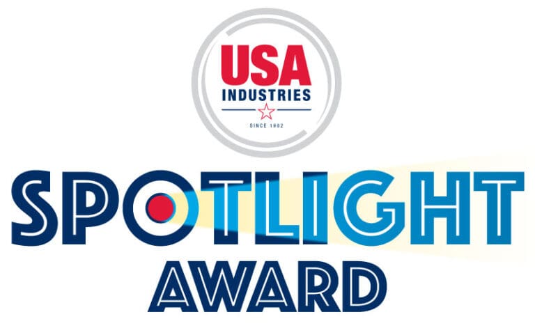 USA Industries Spotlight Award Logo Designed by Mike Fuchsman