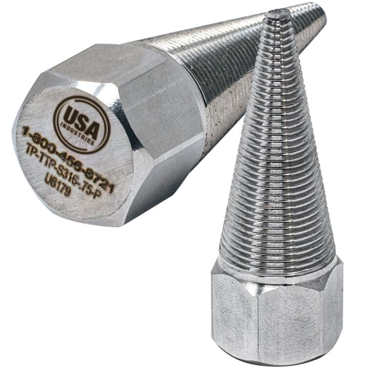 USA Industries Threaded Metal Tapered Tube Plug Hero Image