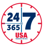 USA Industries 24-7-365 Logo Icon