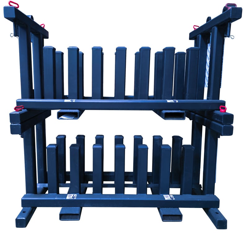 USA Industries Stacked Blind Flange Storage Unit