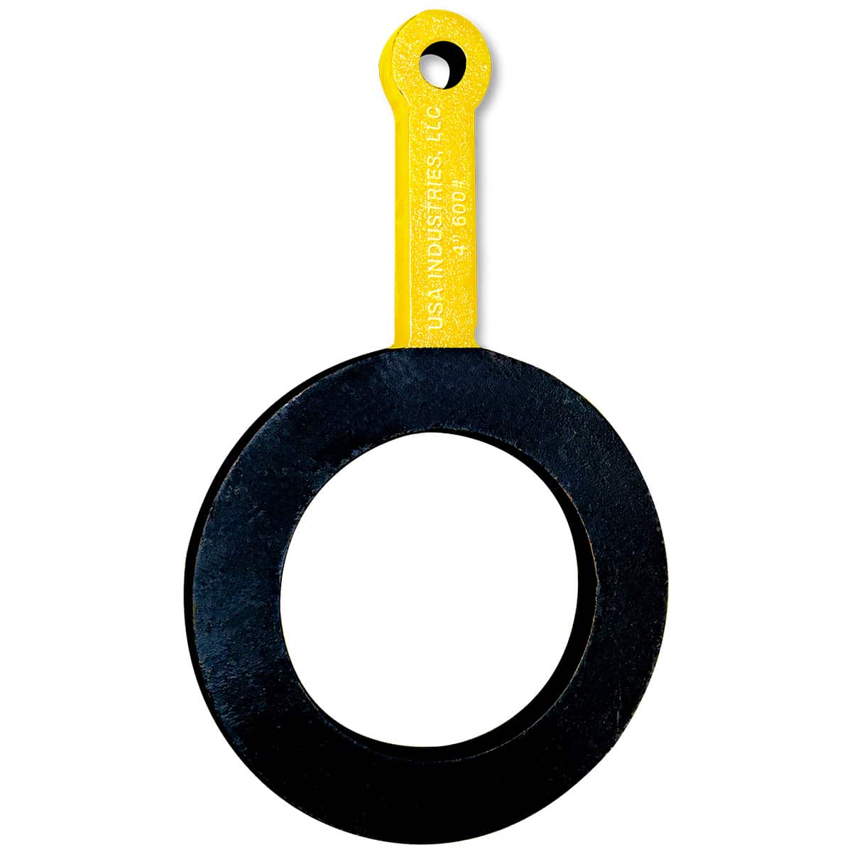4 inch 600# Carbon Steel paddle spacer blind