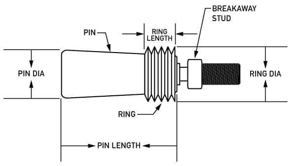 Snap It Sr engineered tube plug CAD illustration